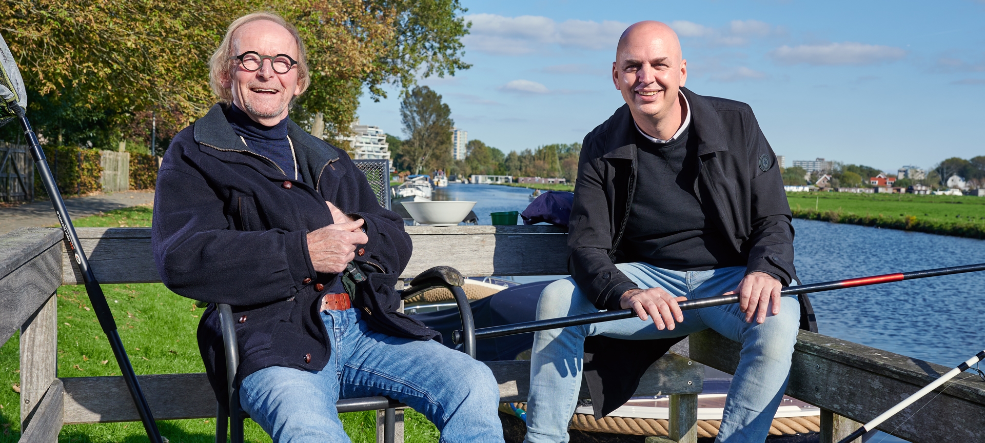 Zorgprofessional met Visserslatijn